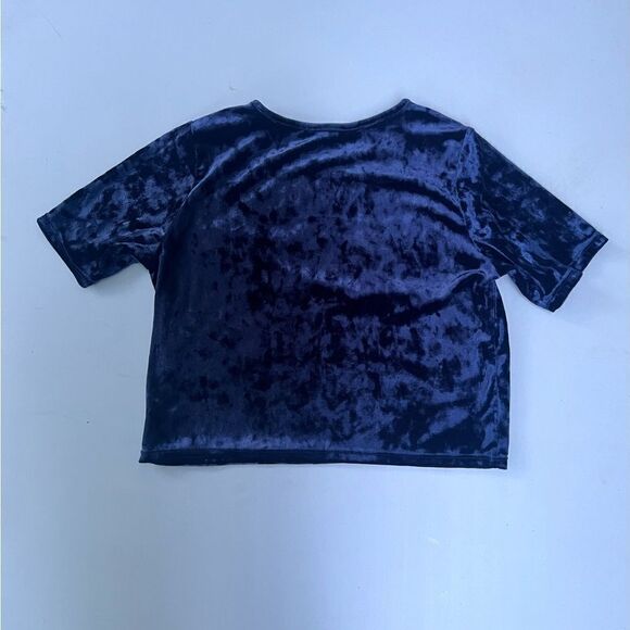 H&M Short Velvet Top size 8-10 - Picture 3 of 3